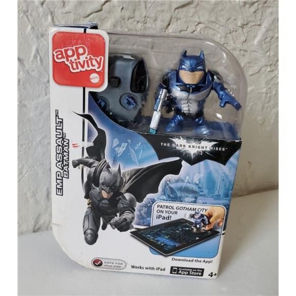 Unleash Power of The Dark Knight Rises with Apptivity Batman Figure EMP Assault - Picture 2 of 10